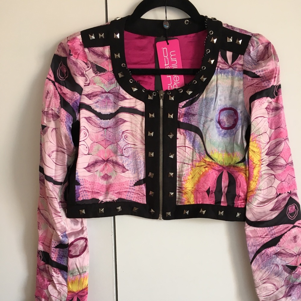 Custo Barcelona Studded Silky Bolero